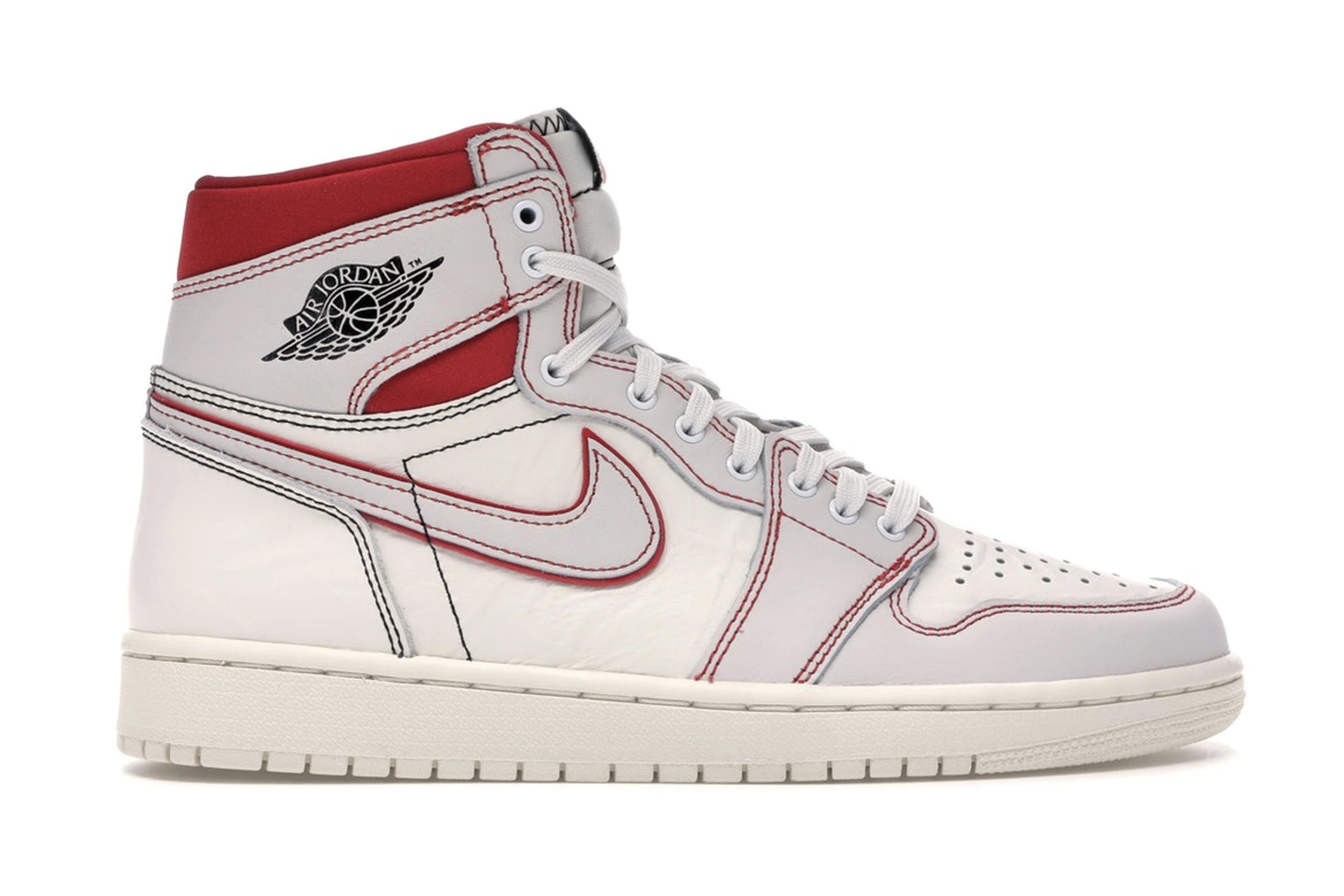 Jordan 1 sail gym sales red