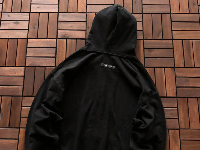 Moletom Stussy Fear Of God Hoodie Black