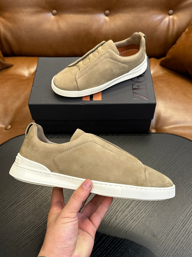 Zegna Tênis slip-on Kaki