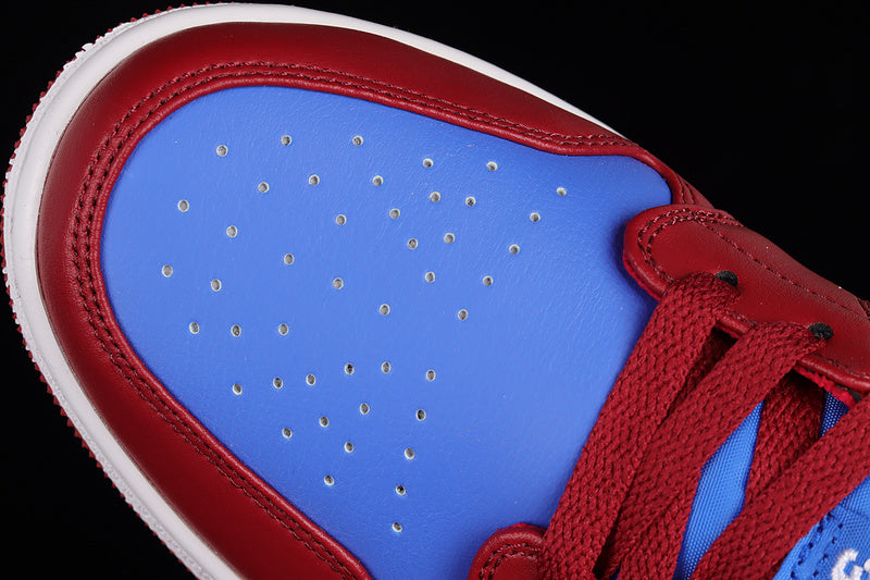 Jordan 1 Low
Pomegranate Medium Blue