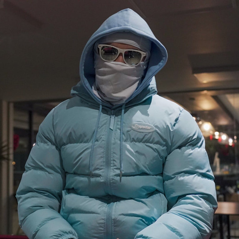 Jaqueta Puffer Trapstar Ice Blue