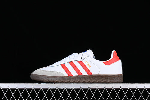 ADIDAS SAMBA VEGAN WHITE/RED