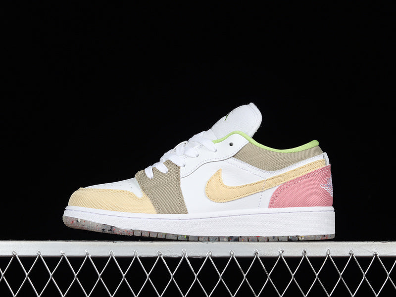 Jordan 1 Low
Pastel Grind Vivid Green (GS)