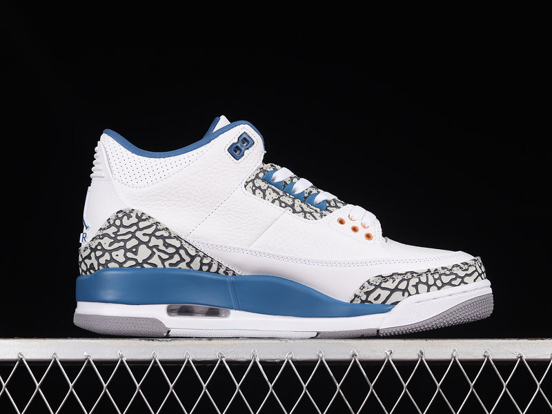 Air Jordan 3 Wizards True Blue and Copper