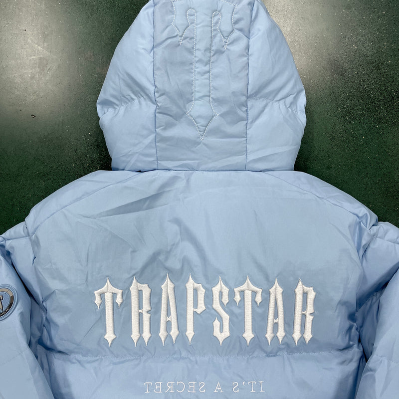 Jaqueta Puffer Trapstar Ice Blue