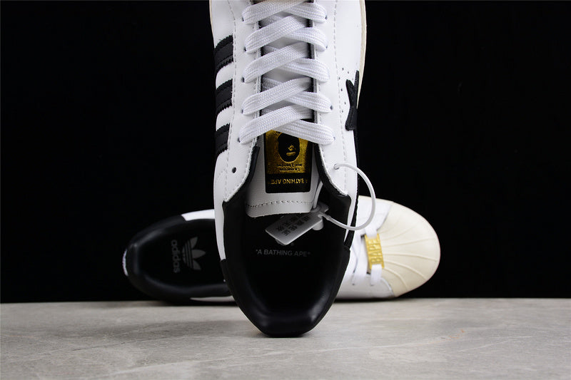 adidas Superstar 80s
Bape White Black