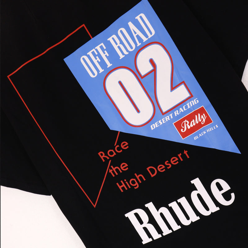 Camiseta Rhude Preta Off Road 02