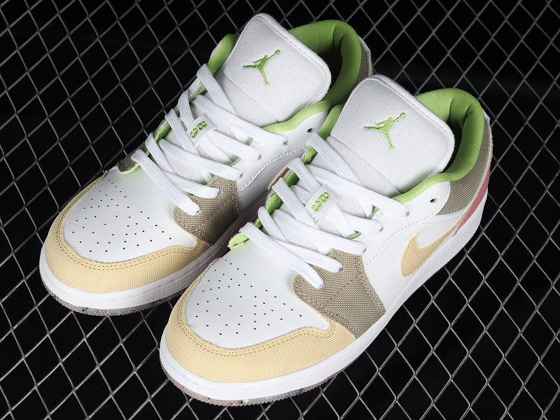 Jordan 1 Low
Pastel Grind Vivid Green (GS)