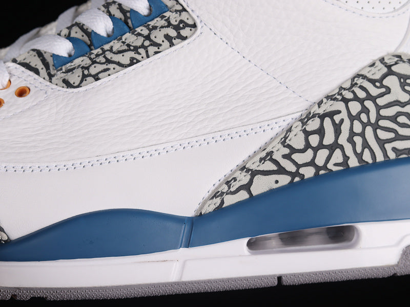 Air Jordan 3 Wizards True Blue and Copper