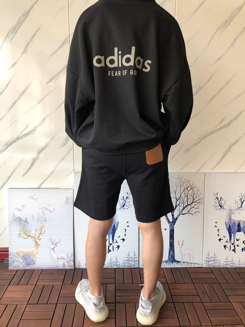 Moletom Adidas Fear Of God Hoodie Black