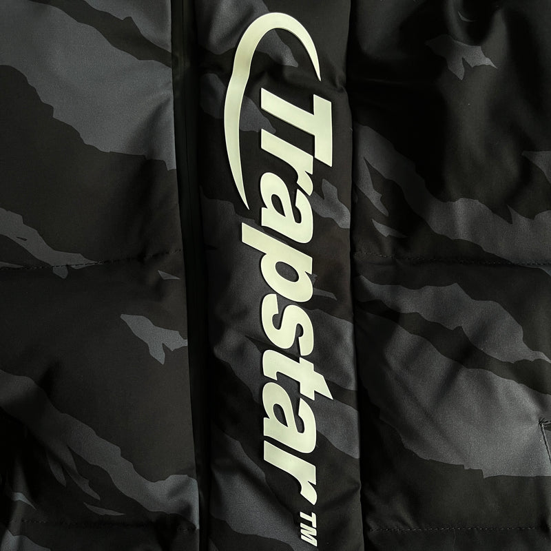 Jaqueta Puffer Trapstar Camuflagem Cinza