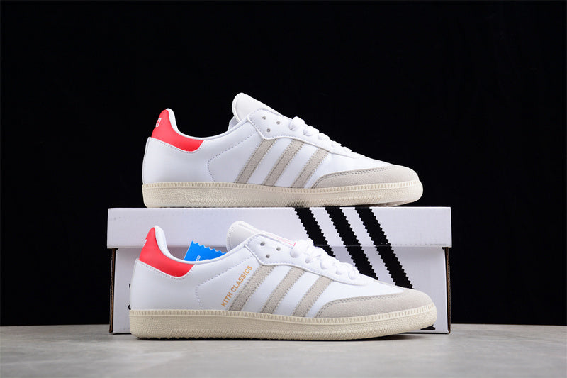 KITH SAMBA OG CLASSICS PROGRAM WHITE/RED