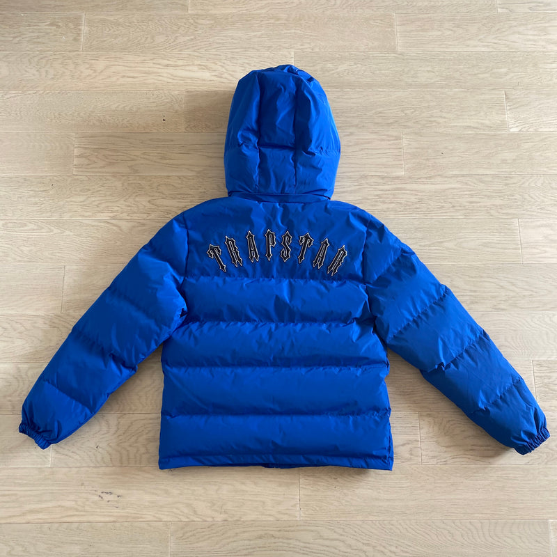 Jaqueta Puffer Trapstar Azul Cobalto