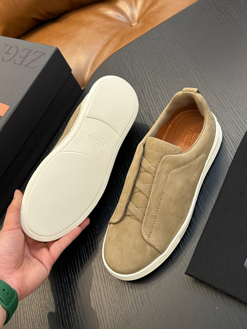 Zegna Tênis slip-on Kaki