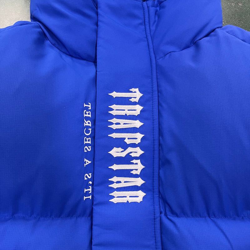 Jaqueta Puffer Trapstar Azul Royal