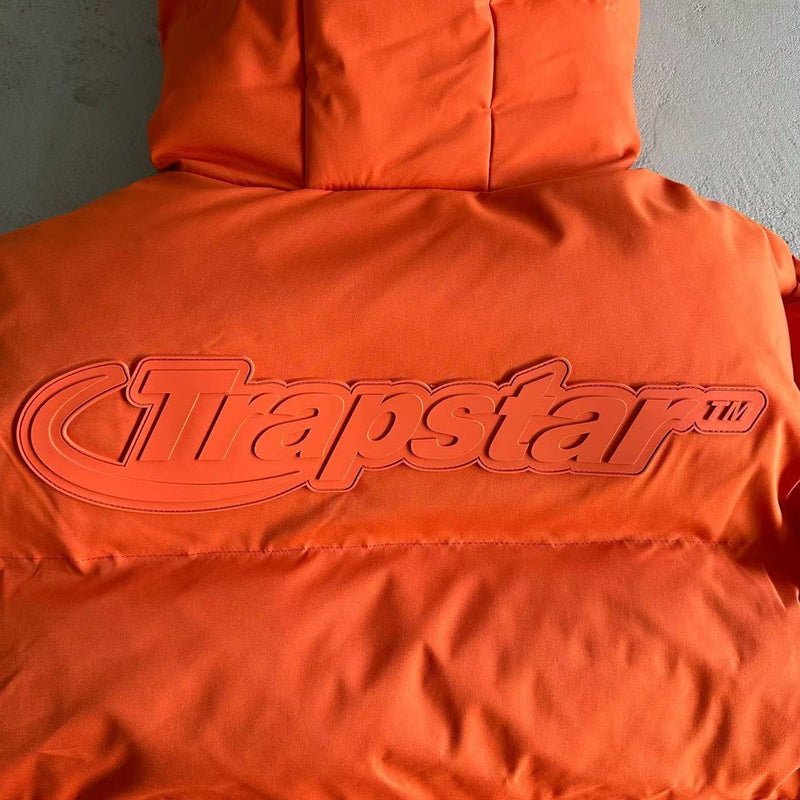 Jaqueta Puffer Trapstar Laranja