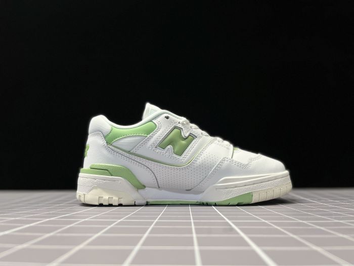 New Balance 550 White Mint Green