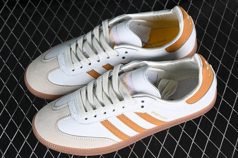 SAMBA OG SPORTY&RICH WHITE/BROWN/ORANGE