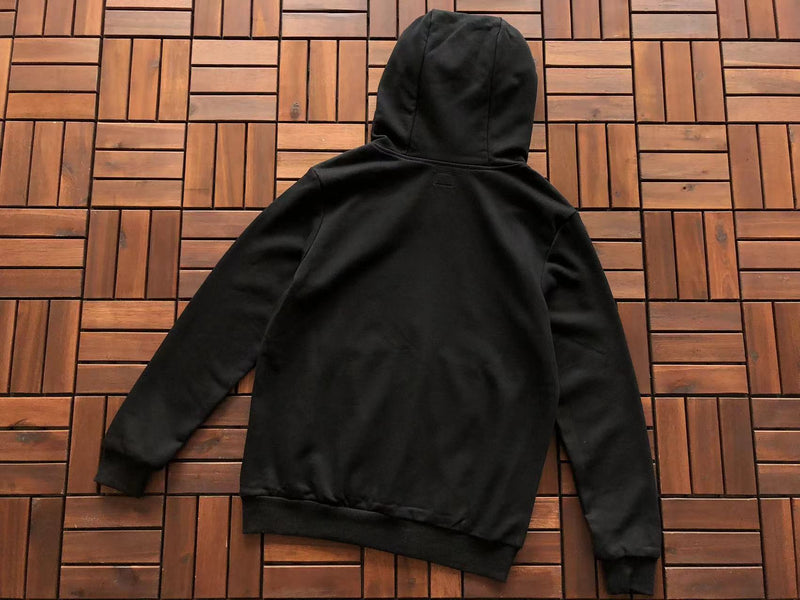 Moletom C.P. Company Zipper Hoodie Black