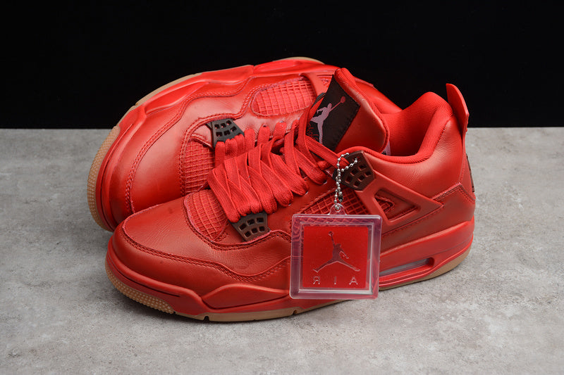 Jordan 4 Retro Fire Red Singles Day