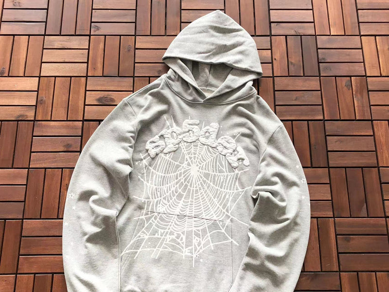 Moletom Sp5der Hoodie Grey