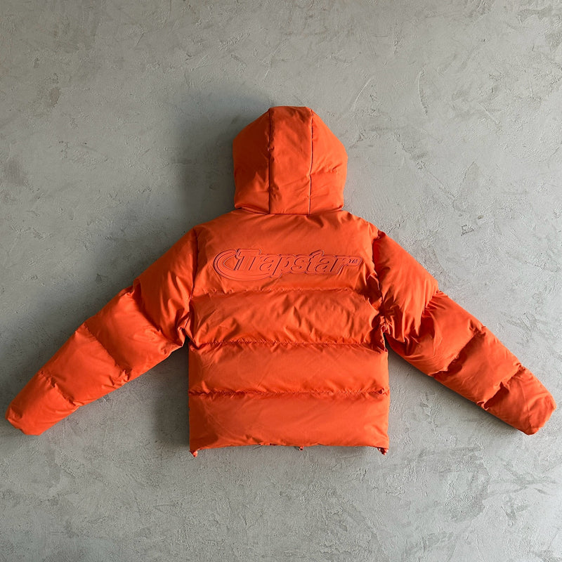 Jaqueta Puffer Trapstar Laranja