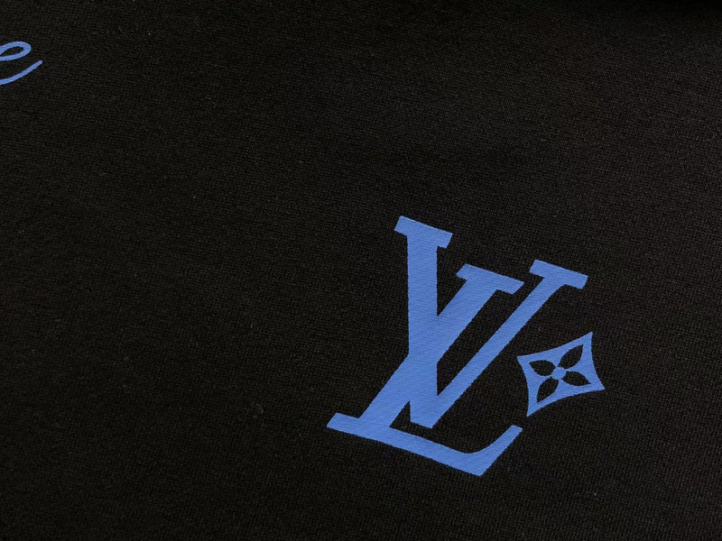 Moletom Louis Vuitton Black/Blue