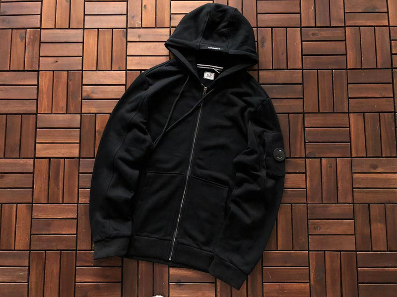 Moletom C.P. Company Zipper Black