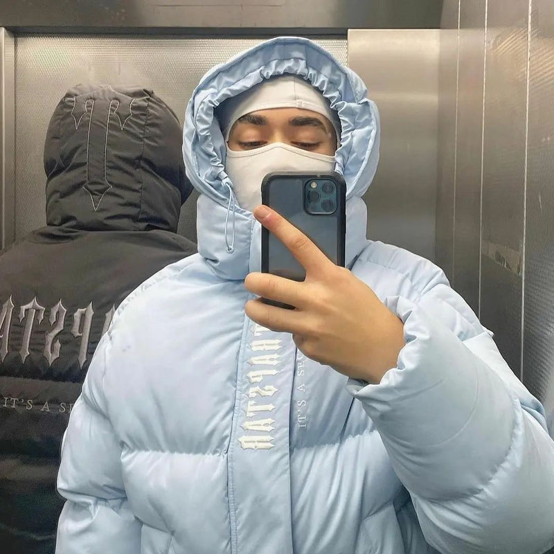 Jaqueta Puffer Trapstar Ice Blue