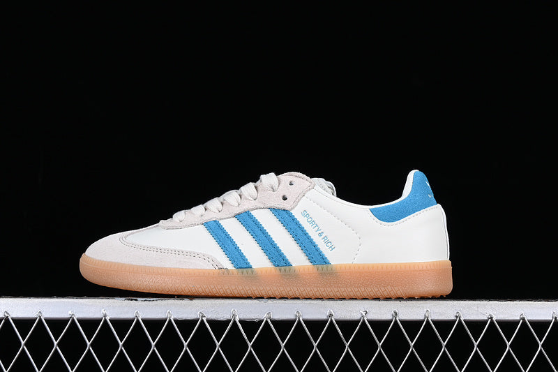 ADIDAS SPORTY RICH X SAMBA OGCREAM BLUE