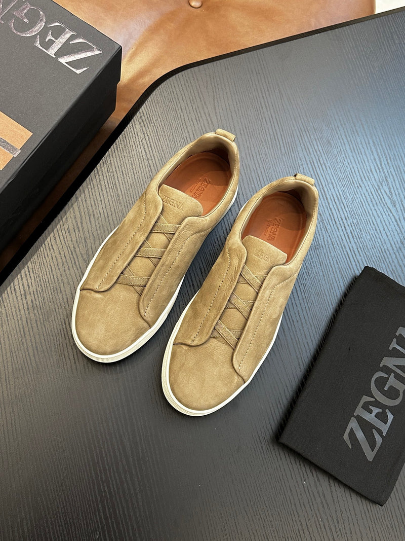 Zegna Tênis slip-on Kaki