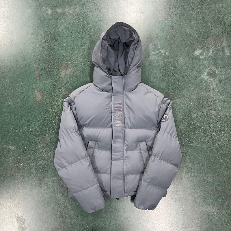 Jaqueta Puffer Trapstar Grey