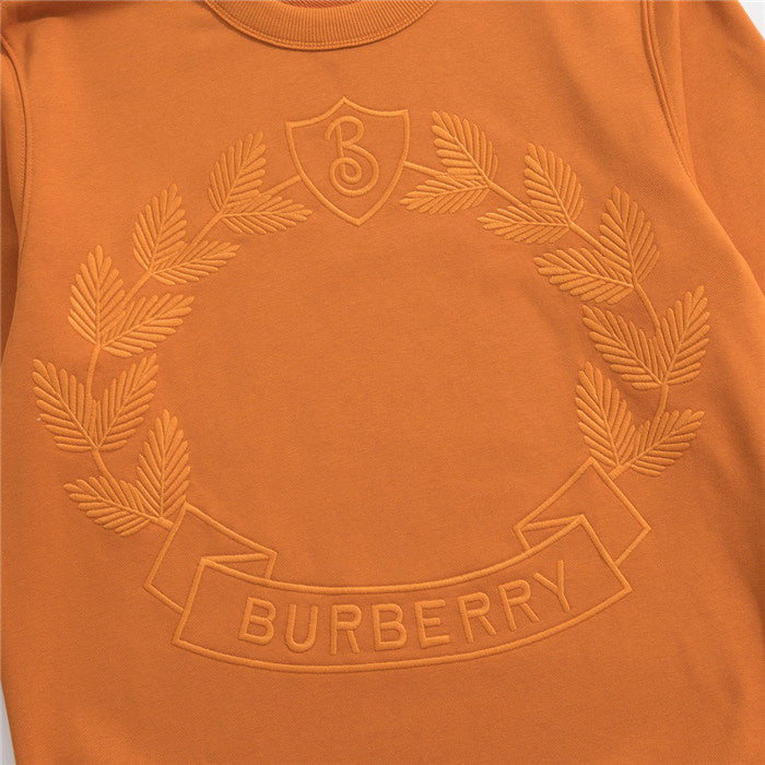 Blusa Moletom Burberry Laranja Abobora