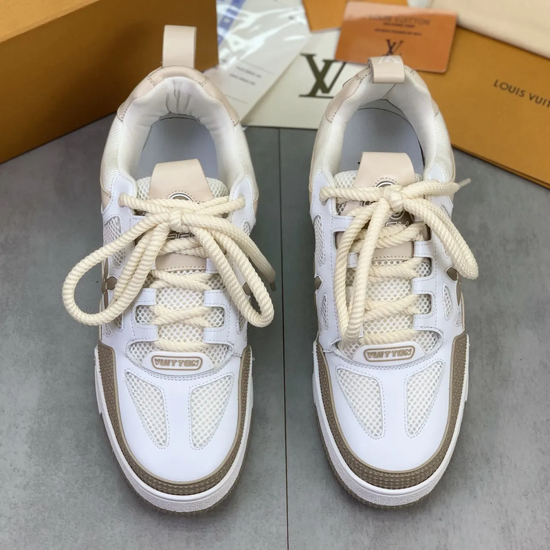 Louis Vuitton LV Skate Sneaker Beige White