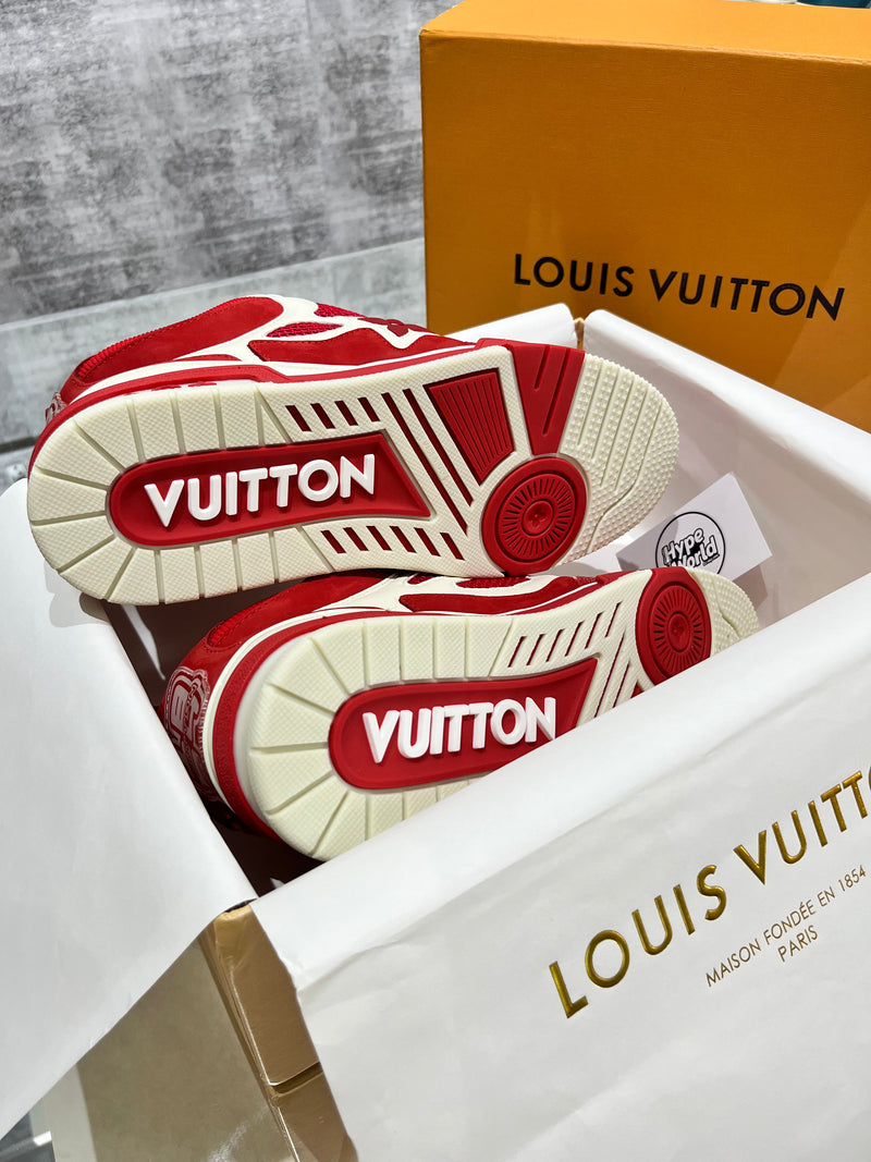 Louis Vuitton LV Skate Sneaker Red White