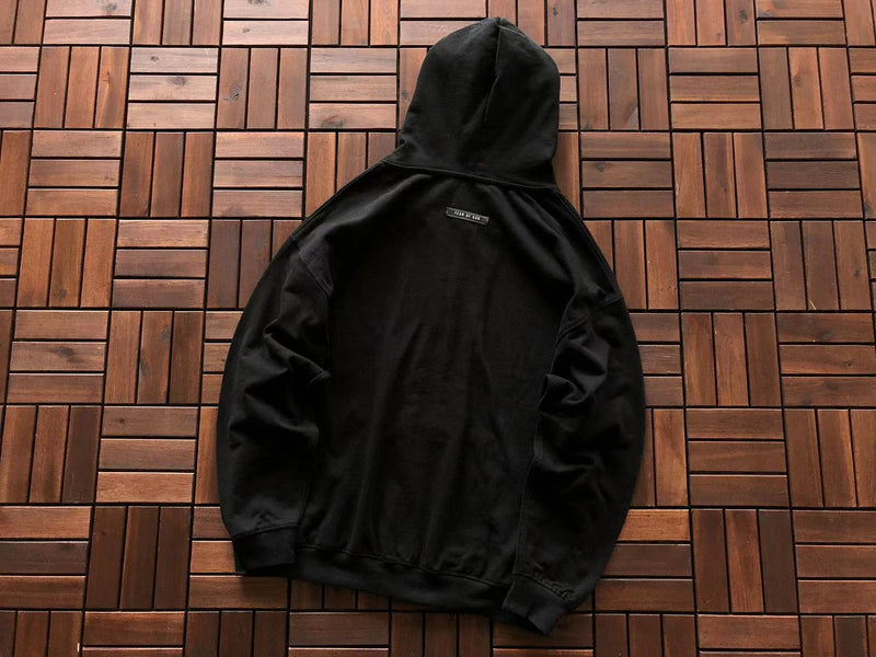 Moletom Stussy Fear Of God Hoodie Black