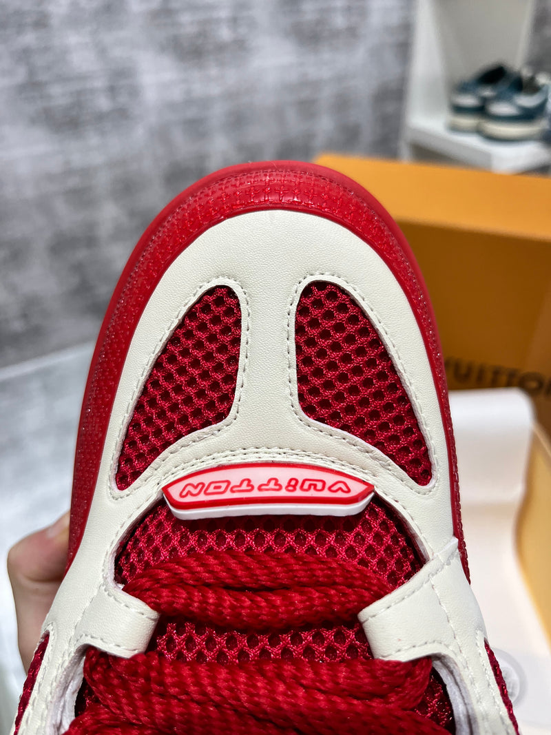 Louis Vuitton LV Skate Sneaker Red White