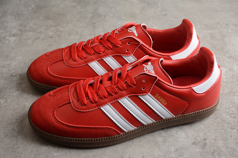 SAMBA ARSENAL SHOES TEAM POWER RED 2/CLOUD WHITE/GUM