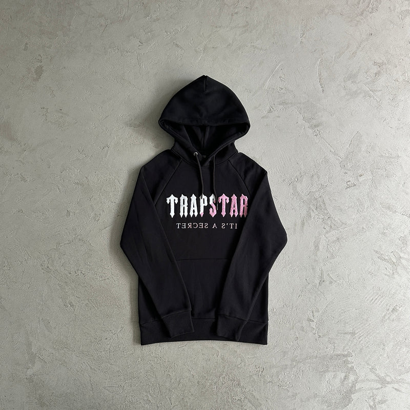 Conjunto Moletom Trapstar Black/Pink/White