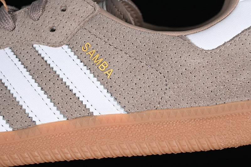 ADIDAS SAMBA OG WHITE/GREY/BROWN