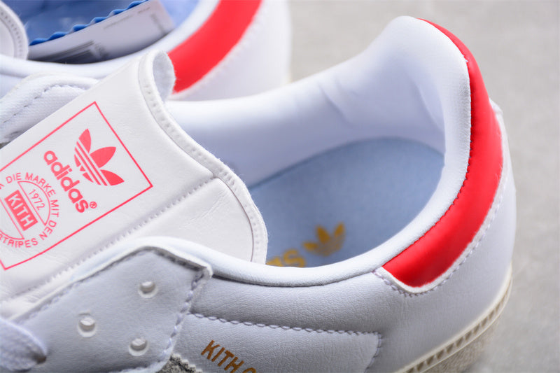 KITH SAMBA OG CLASSICS PROGRAM WHITE/RED