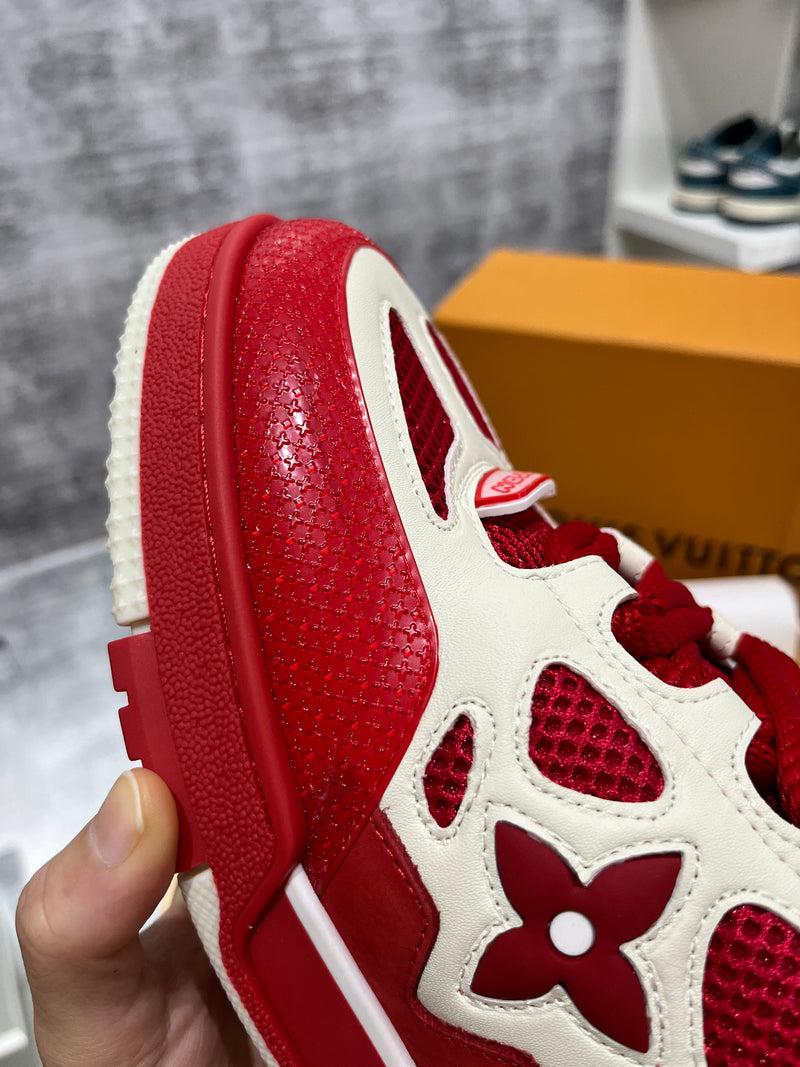 Louis Vuitton LV Skate Sneaker Red White