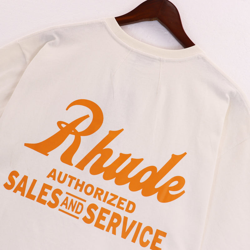 Camiseta Rhude Branca Sales And Service