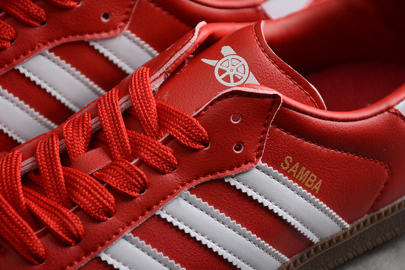 SAMBA ARSENAL SHOES TEAM POWER RED 2/CLOUD WHITE/GUM