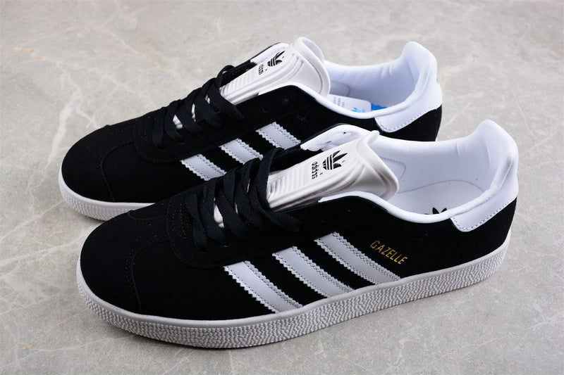 GAZELLE SHOES CORE BLACK/WHITE/GOLD METALLIC