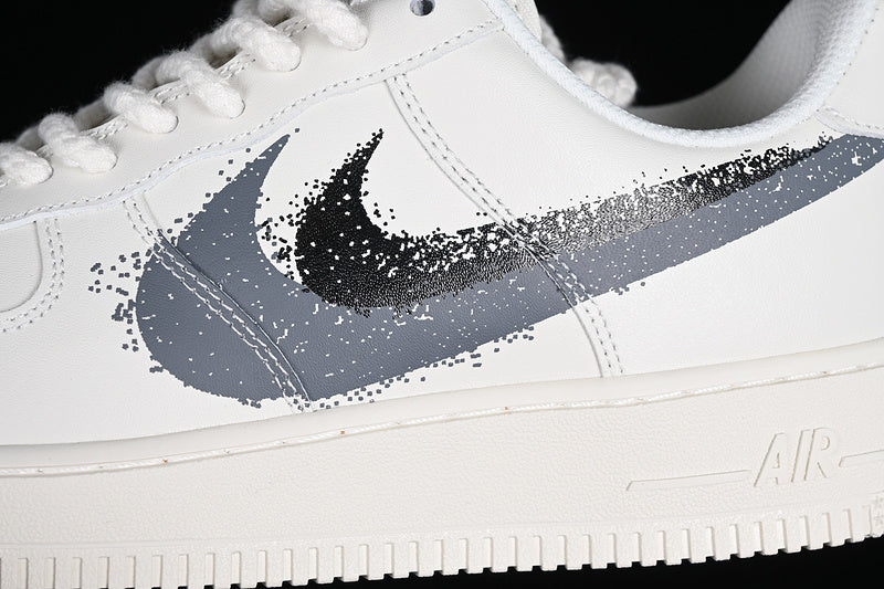 Nike Air Force 1 Low '07
Spray Paint Swoosh White Black Grey