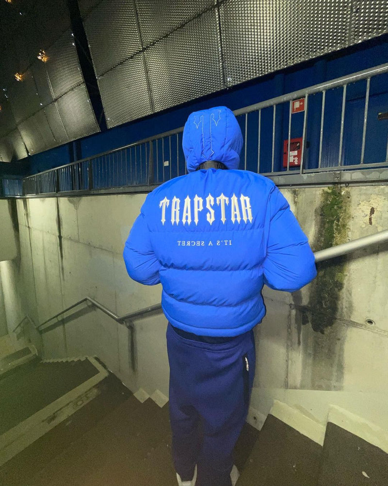 Jaqueta Puffer Trapstar Azul Royal