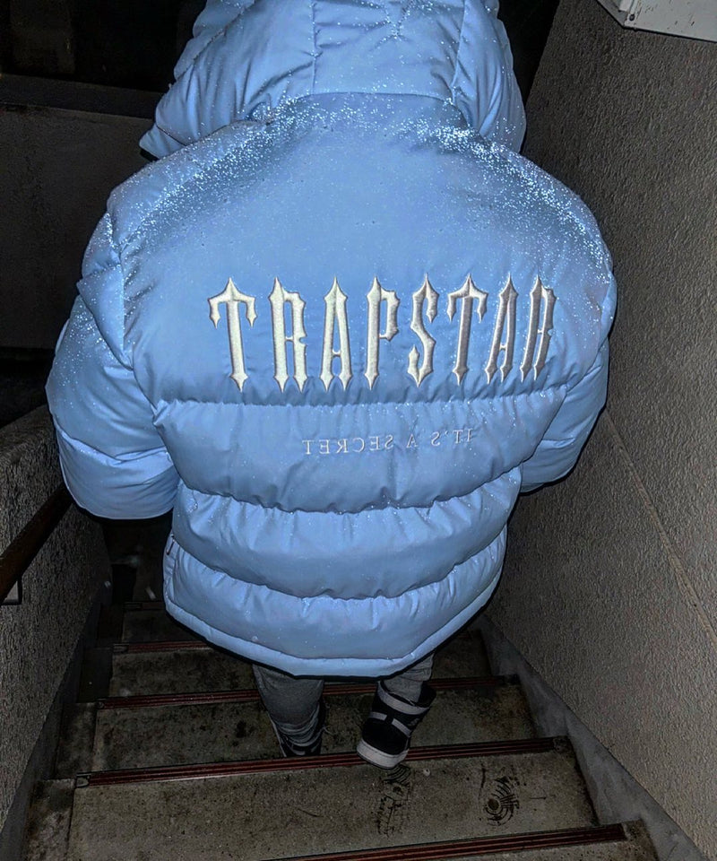 Jaqueta Puffer Trapstar Ice Blue