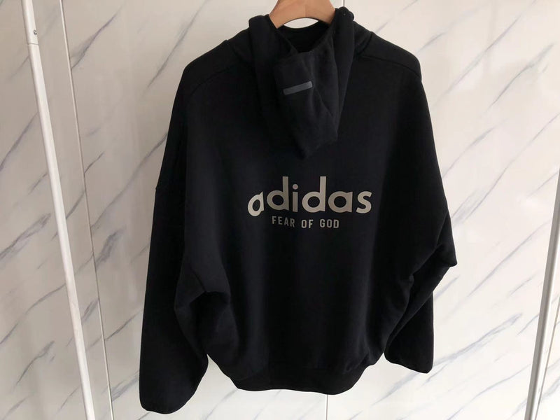 Moletom Adidas Fear Of God Hoodie Black