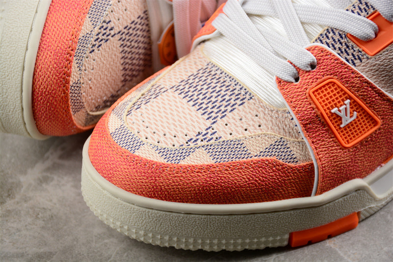 Louis Vuitton LV Trainer
Damier White Orange